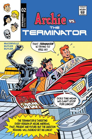 ARCHIE VS THE TERMINATOR #2 CVR D BILL GALVAN VAR 11/04/2026