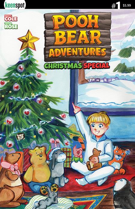 POOH BEAR ADVENTURES CHRISTMAS SPECIAL #1 (ONE SHOT) CVR A TESSA ROSE OPENING PRESENTS 11/18/2026