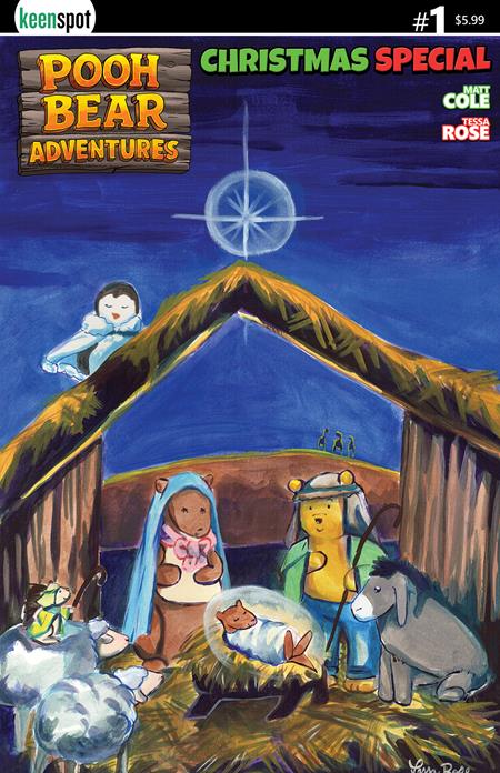 POOH BEAR ADVENTURES CHRISTMAS SPECIAL #1 (ONE SHOT) CVR C TESSA ROSE THE NATIVITY VAR 11/18/2026