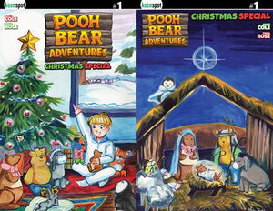 POOH BEAR ADVENTURES CHRISTMAS SPECIAL #1 (ONE SHOT) CVR D TESSA ROSE HOLOFOIL FLIP VAR 11/18/2026