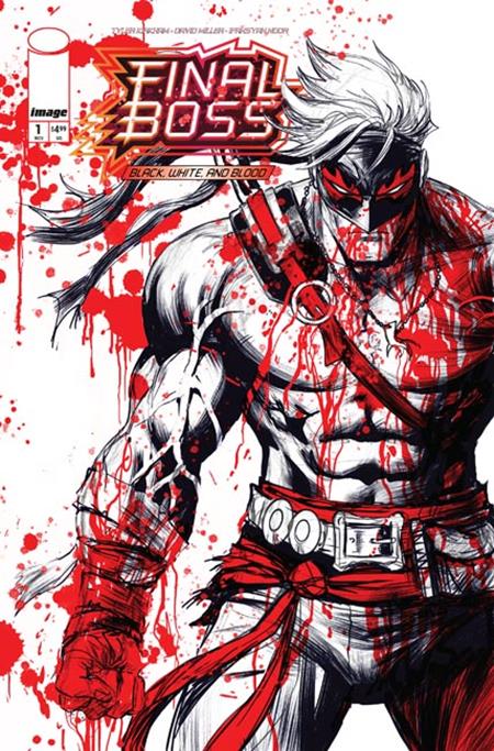 FINAL BOSS #1 BLACK WHITE AND BLOOD REPRINT CVR A TYLER KIRKHAM (MR) 11/25/2026
