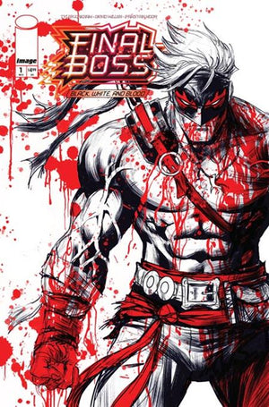 FINAL BOSS #1 BLACK WHITE AND BLOOD REPRINT CVR A TYLER KIRKHAM (MR) 11/25/2026