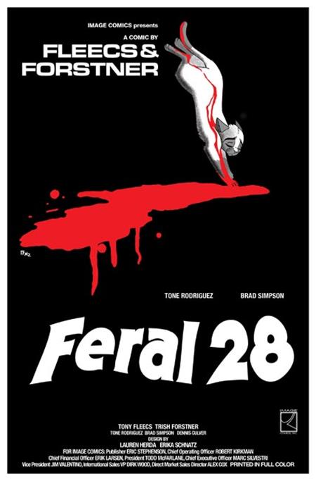 FERAL #28 CVR B TONY FLEECS & TRISH FORSTNER SUSPIRIA HOMAGE VAR 11/25/2026