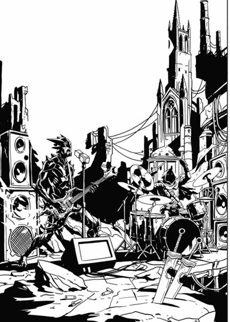 FIREBORN #6 CVR F EMMANUEL GERVASONI CARDSTOCK CONCERT B&W VAR 11/25/2026