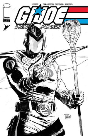 GI JOE A REAL AMERICAN HERO #334 CVR B LEE WEEKS B&W VAR 11/11/2026