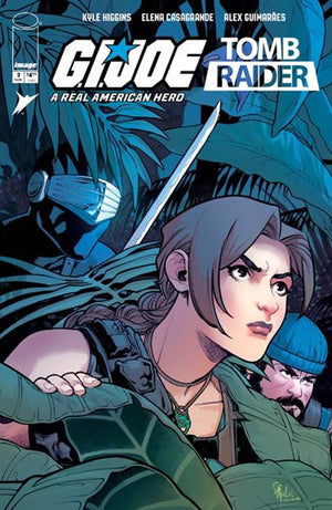 GI JOE A REAL AMERICAN HERO TOMB RAIDER #2 (OF 5) CVR A ELENA CASAGRANDE & ALEX GUIMARAES 11/04/2026
