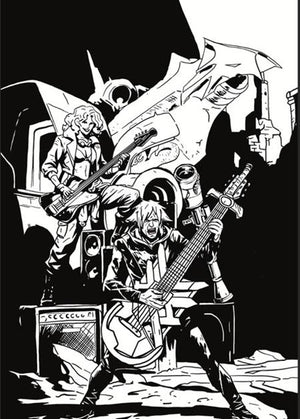 LOST FANTASY #14 CVR D EMMANUEL GERVASONI CARDSTOCK CONCERT B&W VAR 11/25/2026