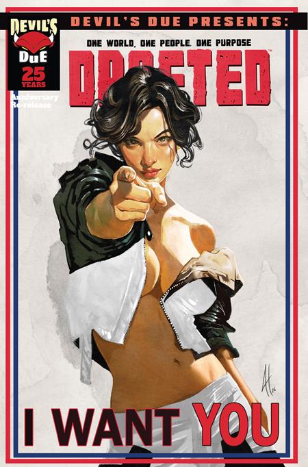 DEVILS DUE PRESENTS DRAFTED #1 (ONE SHOT) CVR B JOEL H HERRERA VAR 11/18/2026