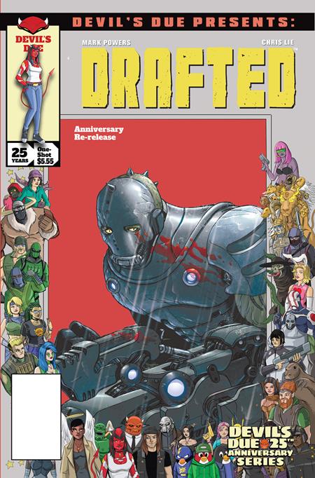 DEVILS DUE PRESENTS DRAFTED #1 (ONE SHOT) CVR D CHRIS LIE JOSH BLAYLOCK 25TH ANNIVERSARY HOMAGE VAR 11/18/2026