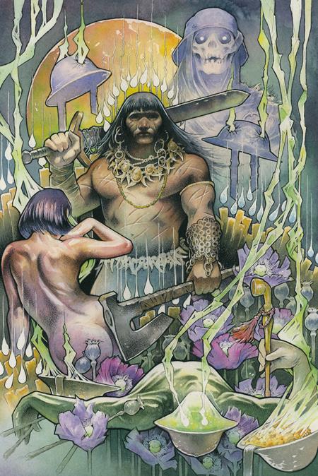 CONAN THE BARBARIAN TIDES OF THE TYRANT KING #3 (OF 4) CVR F JOHN BAIZLEY VIRGIN CARDSTOCK VAR (MR) 11/18/2026