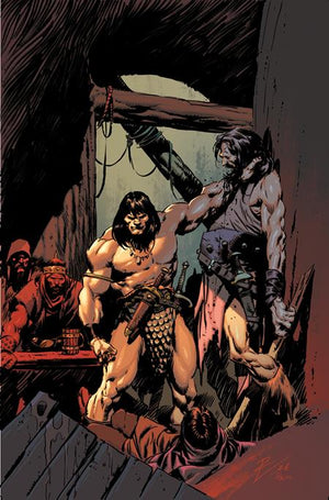 CONAN THE BARBARIAN #37 CVR G ROBERTO DE LA TORRE VIRGIN CARDSTOCK VAR (MR) 11/25/2026