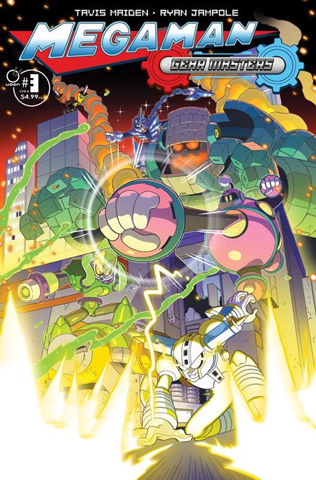 MEGA MAN GEAR MASTERS #3 (OF 5) CVR A RYAN JAMPOLE 11/25/2026