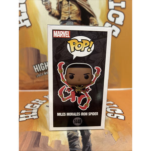 FUNKO POP MILES MORALES IRON SPIDER CHASE NEW IN BOX!! MARVEL