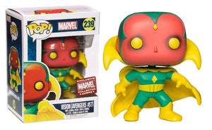 FUNKO POP! - MARVEL - VISION (AVENGERS #57) COLLECTOR CORPS EX