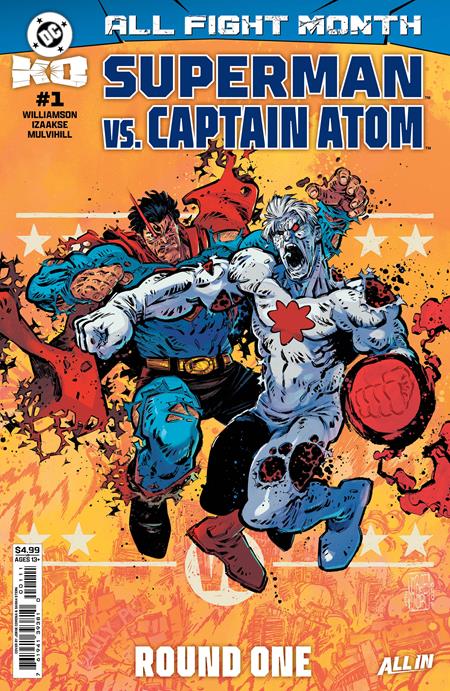 DC K.O. SUPERMAN VS CAPTAIN ATOM #1 (ONE SHOT) CVR A JORGE CORONA 12/03/2025