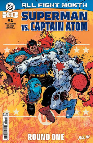 DC K.O. SUPERMAN VS CAPTAIN ATOM #1 (ONE SHOT) CVR A JORGE CORONA 12/03/2025