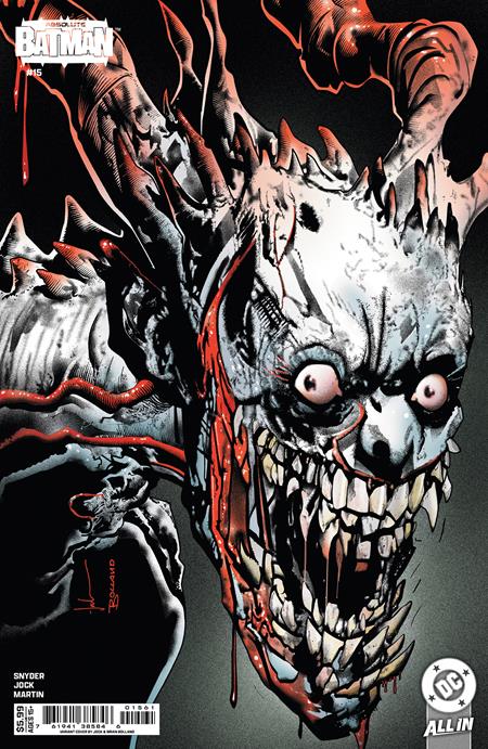 ABSOLUTE BATMAN #15 CVR D BRIAN BOLLAND JOCK CARD STOCK VAR 12/10/2025