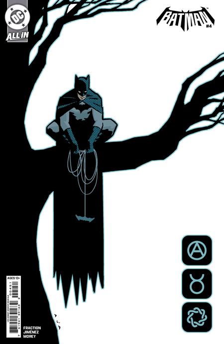 BATMAN #4 CVR G 1/25 DAVID AJA CARD STOCK VAR 12/03/2025