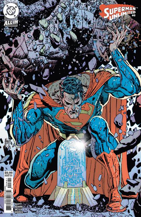 SUPERMAN UNLIMITED #8 CVR B GUILLEM MARCH CARD STOCK VAR 12/17/25