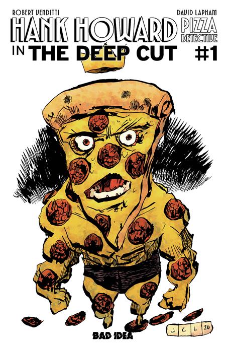 HANK HOWARD PIZZA DETECTIVE THE DEEP CUT #1 (ONE SHOT) CVR C PIZZA BY JESSE LONERGAN VAR 12/02/2026