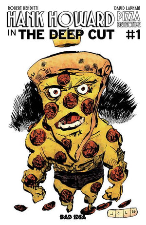 HANK HOWARD PIZZA DETECTIVE THE DEEP CUT #1 (ONE SHOT) CVR C PIZZA BY JESSE LONERGAN VAR 12/02/2026
