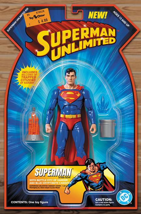 SUPERMAN UNLIMITED #20 CVR B JASON GEYER SUPERMAN WITH KANDOR ACTION (FIGURE) COMICS CARD STOCK VAR 12/16/2026