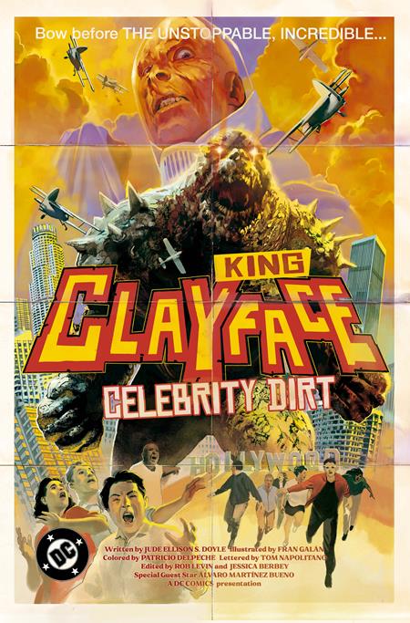 CLAYFACE CELEBRITY DIRT #6 (OF 6) CVR C ALVARO MARTINEZ BUENO CARD STOCK VAR 12/09/2026