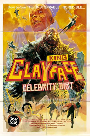 CLAYFACE CELEBRITY DIRT #6 (OF 6) CVR C ALVARO MARTINEZ BUENO CARD STOCK VAR 12/09/2026