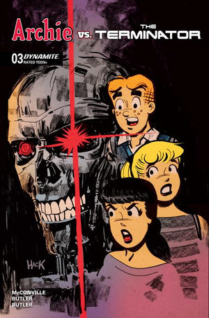 ARCHIE VS THE TERMINATOR #3 CVR C ROBERT HACK VAR 12/02/2026