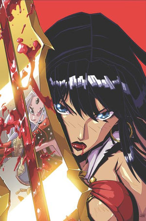 PATHFINDER VAMPIRELLA BLADE OF DARKNESS #3 CVR E ANDREW HUERTA LTD VIRGIN VAR 01/06/2027