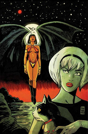 SABRINA THE TEENAGE WITCH VAMPIRELLA #1 CVR I FRANCESCO FRANCAVILLA METAL PREMIUM VAR 12/16/2026