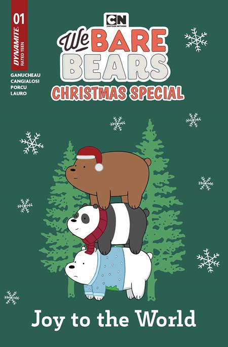 WE BARE BEARS CHRISTMAS SPECIAL #1 (ONE SHOT) CVR D GREETING CARD VAR 12/16/2026