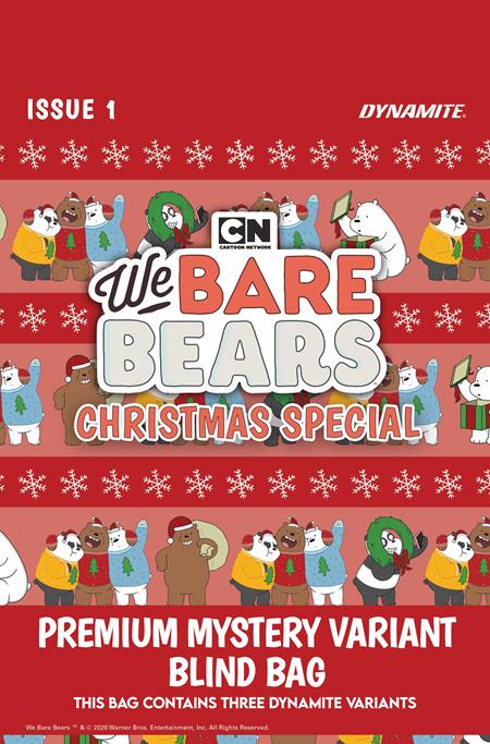 WE BARE BEARS CHRISTMAS SPECIAL #1 (ONE SHOT) CVR G PREMIUM MYSTERY BLIND BAG VAR 12/23/2026