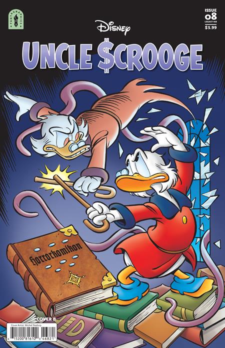 UNCLE SCROOGE LEGACY #468 THE CURSE OF HP HATEQUACK CVR B MICHEL HADORP VAR 12/09/2026
