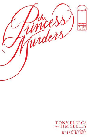 PRINCESS MURDERS #1 CVR E BLANK SKETCH VAR 12/09/2026