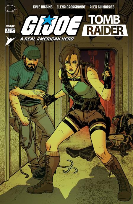 GI JOE A REAL AMERICAN HERO TOMB RAIDER #3 (OF 5) CVR A ELENA CASAGRANDE & ALEX GUIMARAES 12/02/2026