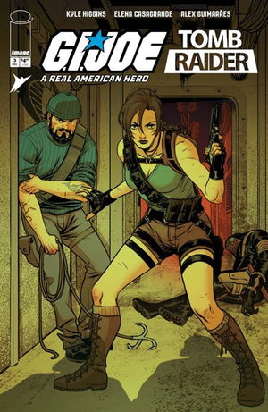 GI JOE A REAL AMERICAN HERO TOMB RAIDER #3 (OF 5) CVR A ELENA CASAGRANDE & ALEX GUIMARAES 12/02/2026