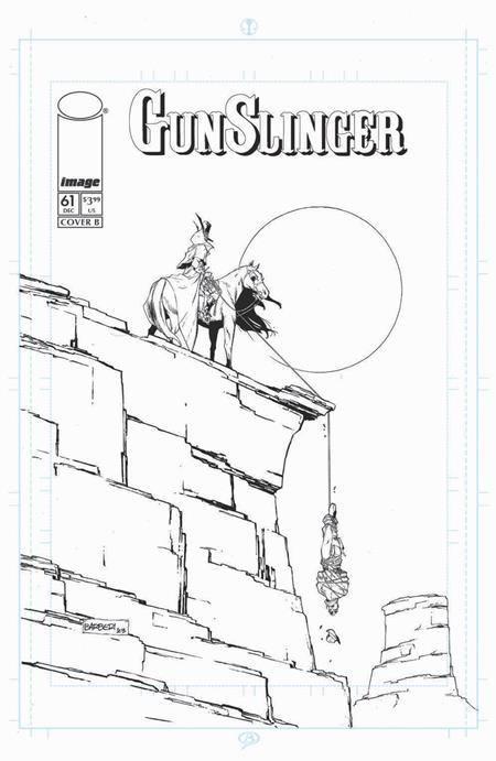 GUNSLINGER SPAWN #61 CVR B CARLO BARBERI B&W VAR 12/30/2026