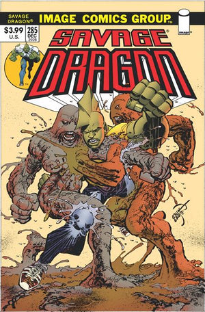 SAVAGE DRAGON #285 CVR B ERIK LARSEN RETRO VAR (MR) 01/13/2027