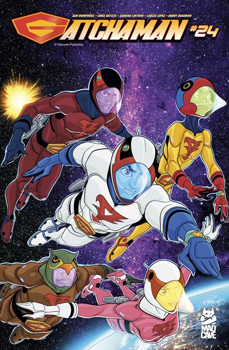 GATCHAMAN #24 CVR A CHRIS BATISTA SABRINA CINTRON TOM CHU 12/23/2026