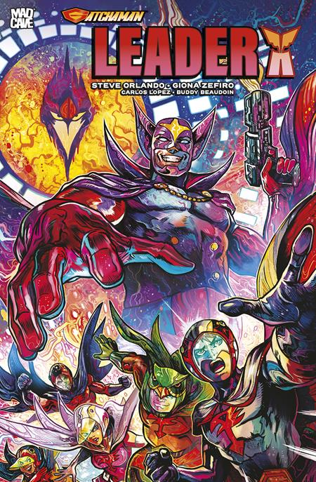 GATCHAMAN LEADER X (ONE-SHOT) CVR A VINCENZO RICCARDI 12/23/2026