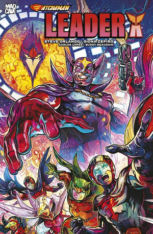 GATCHAMAN LEADER X (ONE-SHOT) CVR A VINCENZO RICCARDI 12/23/2026