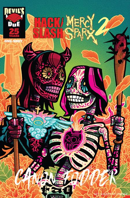 HACK SLASH MERCY SPARX CANON FODDER #1 (ONE SHOT) CVR B J GONZO VAR (MR) 12/09/2026