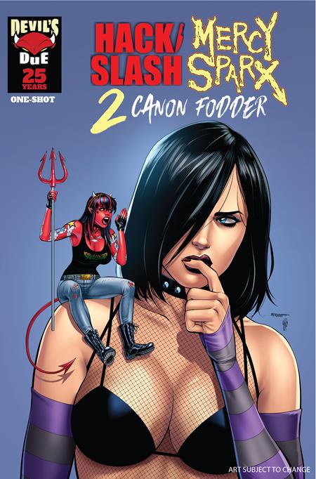 HACK SLASH MERCY SPARX CANON FODDER #1 (ONE SHOT) CVR C MATT MERHOFF VAR (MR) 12/09/2026