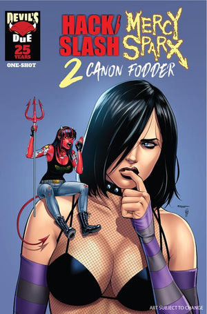 HACK SLASH MERCY SPARX CANON FODDER #1 (ONE SHOT) CVR C MATT MERHOFF VAR (MR) 12/09/2026