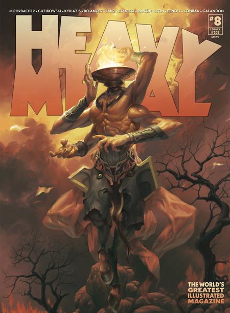 HEAVY METAL MAGAZINE #8 CVR A PETER MOHRBACHER (MR) 12/16/2026