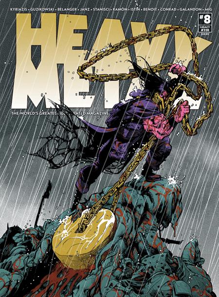 HEAVY METAL MAGAZINE #8 CVR B ILIAS KYRIAZIS VAR (MR) 12/16/2026