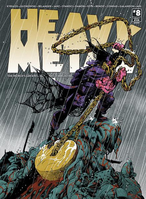 HEAVY METAL MAGAZINE #8 CVR B ILIAS KYRIAZIS VAR (MR) 12/16/2026