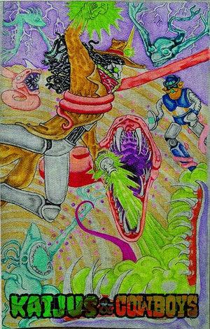 KAIJUS AND COWBOYS #3 (OF 12) CVR C HEATHER EWERS TAPESTRY VAR 12/09/2026