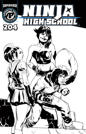 NINJA HIGH SCHOOL #204 CVR B BRIAN DENHAM HOMAGE VAR 12/23/2026